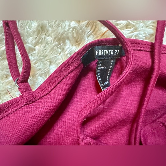 Forever 21 Bodycon Dress, Adjustable Straps, Mesh Chest Mint Condition - Small - Picture 5 of 9